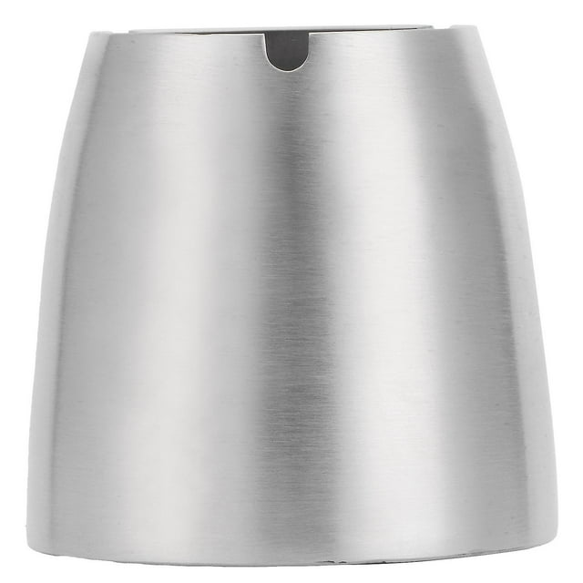 Stainless Steel Ashtray Windproof Smoking Cone Cigarette Accessory