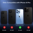 thumbnail image 2 of Silicone Case for iPhone 13 Pro - Shock-Absorbent- Liquid silicone case Compatible with iPhone 13 Pro (6.1 inch) Green Color, 2 of 6
