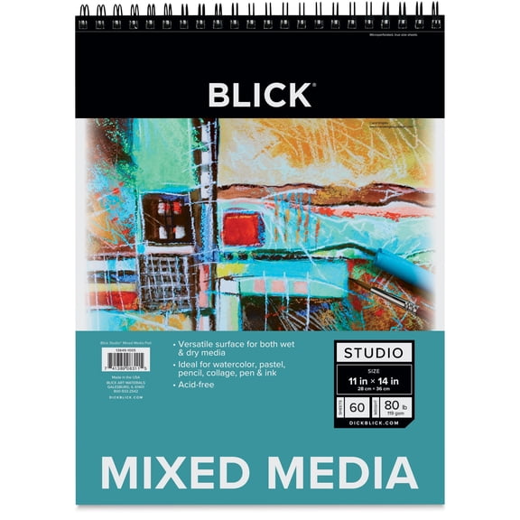Blick Studio Mixed Media Pad - 11" x 14", 60 Sheets