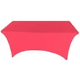 thumbnail image 2 of Gowinex Fuchsia 6 ft Spandex Tablecloth Stretch Fitted Table Cover, 2 of 5