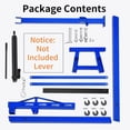 thumbnail image 5 of Lumiparty 2 Ton Engine Motor Hoist, Cherry Picker Hoist Lift Crane for for Garage, Workshop and Repair, 4400LB Max Load, Blue, 5 of 7