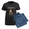 thumbnail image 5 of CafePress - Boxer Mom Women's Dark Pajamas - Women's Short Sleeve Print T-Shirt and Pants Dark Cotton Pajama Set, 5 of 7