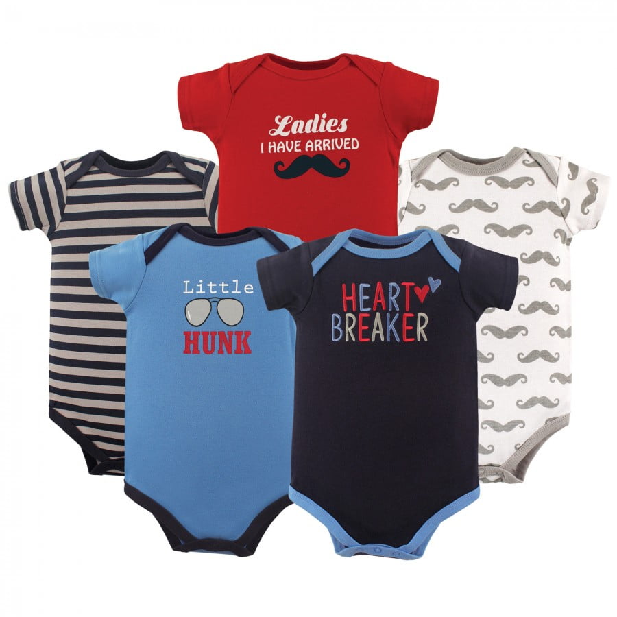 Gerber Newborn Baby Boy Assorted Short Sleeve Onesies Bodysuits, 3-Pack -  Walmart.com