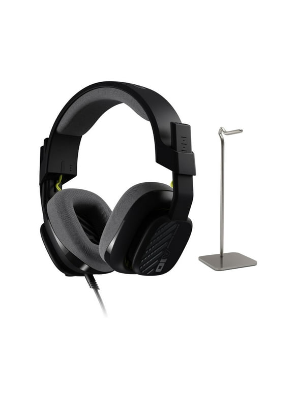 Astro Gaming A10 Gen 2 Headset PC (Black) Bundle with Headphone Stand