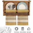 thumbnail image 5 of Vintage Yellow Wood Kitchen Towels Set of 1, Farmhouse Retro Wooden Plank Absorbent Dish Towels for Kitchen, Microfiber Hand Towel, Quick Drying Tea Towel for Cleaning Decorative Dishcloths, 5 of 7