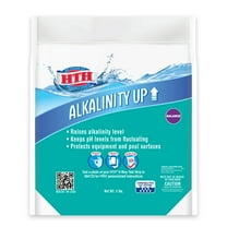 HTH Alkalinity Up Granule Balancer for Pools, 5 lbs Bottle