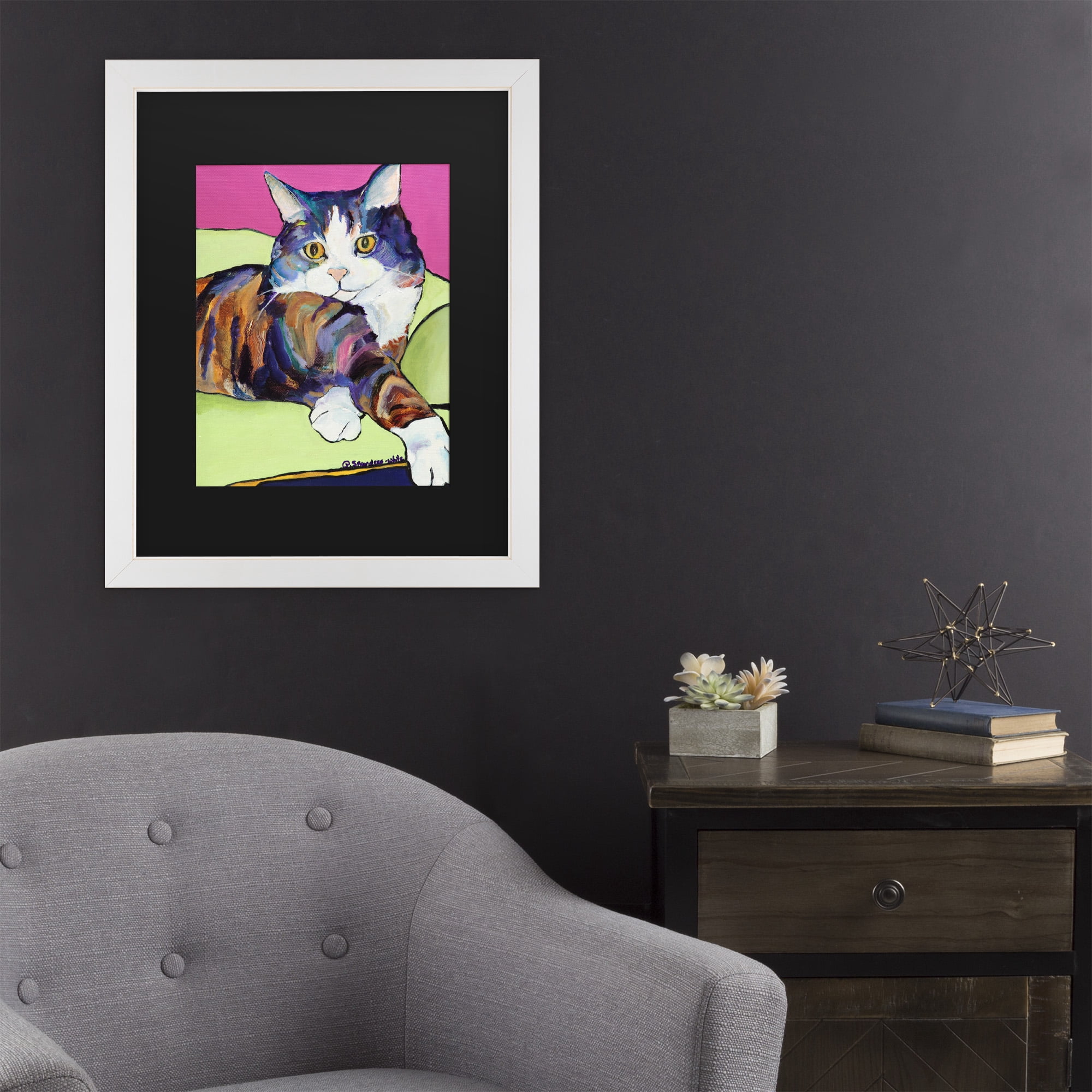Trademark Fine Art 'Ursula' Canvas Art by Pat Saunders-White