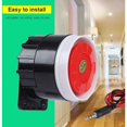 thumbnail image 5 of Mini Red Wire Siren Sound Alarm System Buzzer for Home Security Siren 120dB DC 12V Loud Alarm, 5 of 5