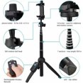 thumbnail image 2 of Extendable 40" Selfie Stick Tripod Stand with Bluetooth Remote For GoPro Cell Phone iPhone Samsung, 2 of 10