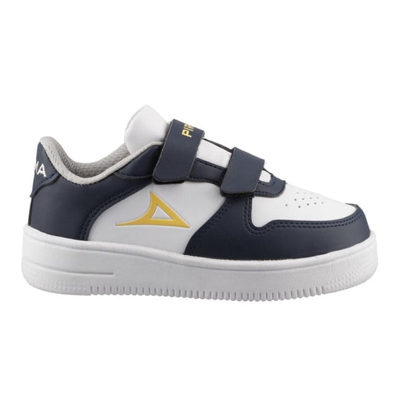 Tenis Niño Casuales PIRMA Ajustable Sinteticos blanco 20