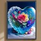 thumbnail image 1 of Cuadros Decorativos 5D bricolaje cuadrado completo taladro diamante pintura Rose Kit decoración del hogar (ZQA612) Wdftyju embutido en tela, 1 of 9
