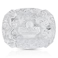 thumbnail image 2 of Montana Silversmiths Western Lifestyle Texas/Longhorn Made in the USA Buckle Right Cut of the Rope Longhorn, 2 of 2