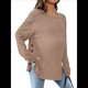 thumbnail image 1 of Camiseta de Maternidad de Larga para Mujer, Top Deportivo, Túnica, Atuendo para Mamá. Caqui L, 1 of 10