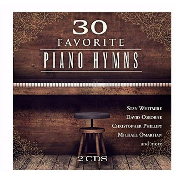 Capitol Christian Distribution 88479 Audio CD-30 Favorite Piano Hymns - 2 CD
