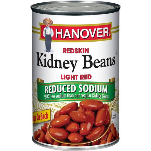 Hanover Light Red Kidney Beans Reduced Sodium, 40.5 Oz