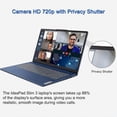 thumbnail image 4 of Lenovo IdeaPad Slim 3 15.6" FHD Touchscreen Laptop,AMD Ryzen 5 7530U,8GB RAM,512GB SSD,Wi-Fi 6,Backlit Keyboard,Windows 11 Home,Abyss Blue, 4 of 5