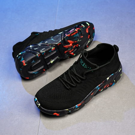 

Men‘s New Lace-up Mesh Front Chunky Sneakers