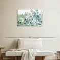 thumbnail image 2 of Elephant Stock Plush Grounds Wall Art - Horizontal Canvas Wall Art - Living Room Wall Decor - Floral And Botanical Canvas - White And Green Decor By Norman Wyatt Jr. - 30" x 20", 2 of 8