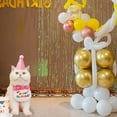 thumbnail image 5 of Pet Birthday Party Hat Bib and Scarf Set for Cats and Dogs Celebration Accessories, 5 of 6