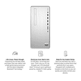 thumbnail image 2 of HP Pavilion Tower Desktop, AMD Ryzen 5 5600G, 16GB DDR4 RAM, 512GB PCIe SSD, SD Card Reader, VGA, HDMI, Wi-Fi 6, Wired KB & Mouse, Windows 11 Home, 2 of 4