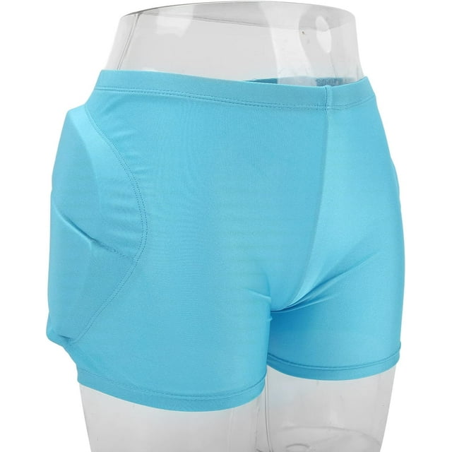 HUGFEGWE Protective Shorts, Skin Friendly Dry Technology Nylon Ski Hip Protector for Skating CJB91-135218