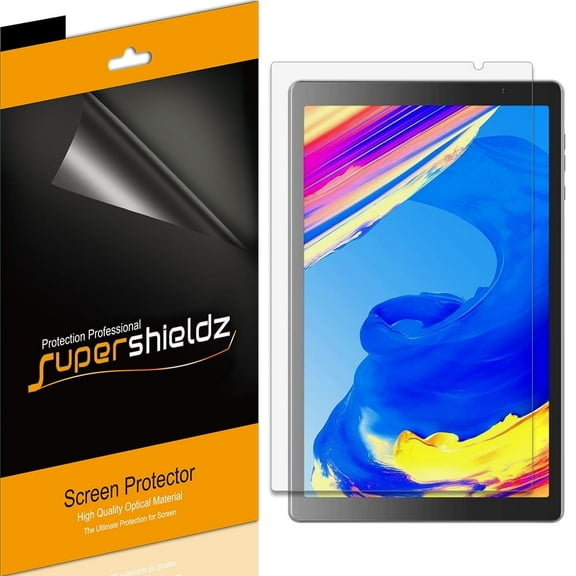 [3-Pack] Supershieldz for Vankyo MatrixPad S20 (10.1 inch) Screen Protector, Anti-Bubble High Definition (HD) Clear Shield