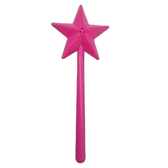 fastboy ABS Wide Application Salt And Pepper Shakers For Paper And Salts Durability Star Wand Pepper Shaker Pink- 3 Hole