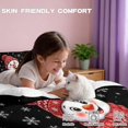 thumbnail image 6 of Yspwyqan Cute Christmas 3 Piece Twin XL Size Bedding Set, Soft Snowman Snowflake Winter Holiday Bedroom Comforter with 2 Pillow Shams for Kids Adults, 6 of 7