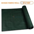 thumbnail image 1 of TANG Sunshades Depot 8'x198' Shade Cloth 180 GSM HDPE Dark Green Fabric Roll Up to 95% Blockage UV Resistant Mesh Net For Outdoor Backyard Garden Plant Barn Greenhouse, 1 of 5