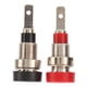 thumbnail image 4 of Accesorios de prueba eléctrica, 10 piezas de conector tipo banana de latón, terminal de conector tipo banana, funcionamiento suave, 4 of 8