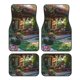 thumbnail image 1 of Fotbe Charming Garden Patio Juego de 4 Tapetes para Auto con Estampado – Alfombrillas de Goma Reforzada, Diseño Antideslizante, Protección para Todo el Año – Vehículos, Autos, Camionetas y SUVs, 1 of 7