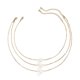thumbnail image 1 of Fashion Multi-layer Pearl Chain Pendant Necklace Choker Charm Women Jewelry Gift---Product code 45471, 1 of 5