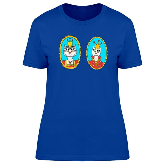 Royal Kittens Kind And Queen Tee Women's -Image by Shutterstock