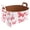 Multicolor 2, variant on Black Lines Cats Storage Basket Collapsible Storage Bin, PU Foldable Basket Convenient Box Storage Organizer with Handles for Shelves Office Bedroom Closet Nursery Toys Laundry