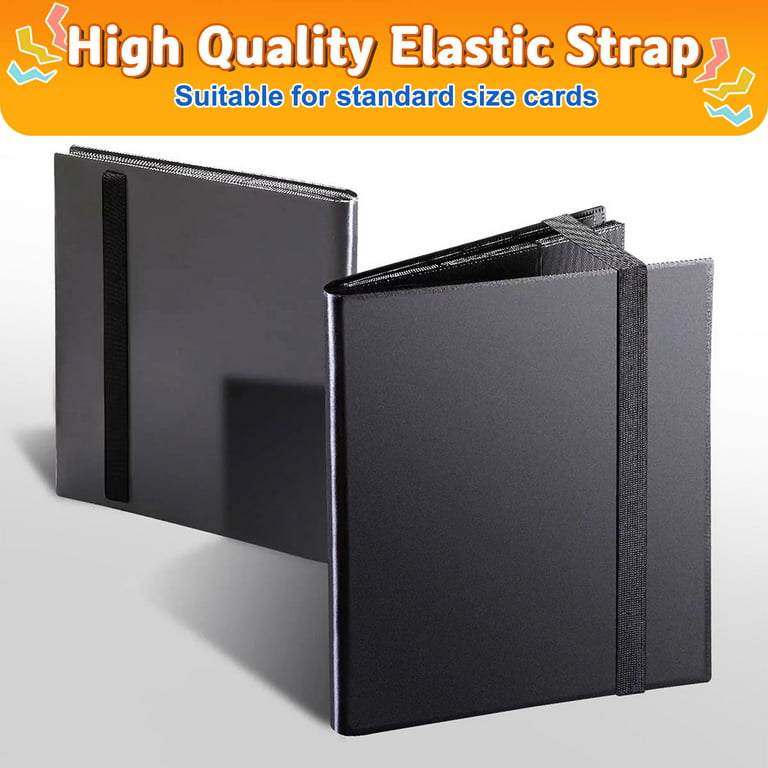 20 Pieces Trading Card Sleeve Pages, 100 Pack 9 Pocket Trading