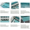 thumbnail image 3 of INTBUYING 18" Electric Creasing Machine Metal Creaser Scorer with Work Bench for Paper Card Book Scoring, 3 of 10