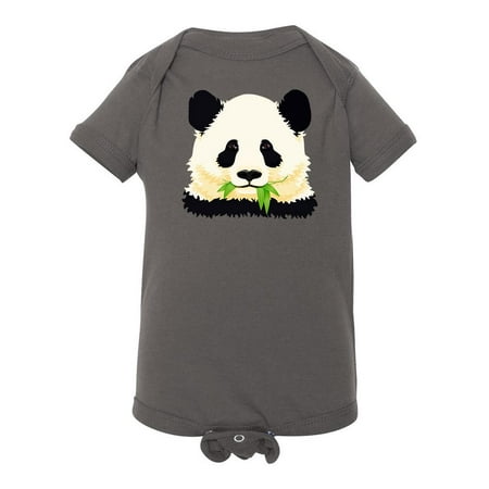

Panda Eating Leaves Bodysuit Infant -Image by Shutterstock Newborn
