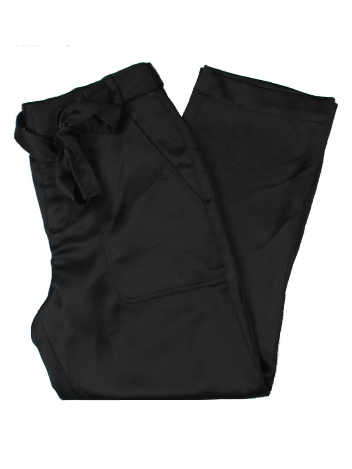 dressy black cropped pants