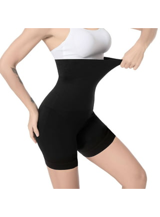 ATTLADY Shapewear Shorts for Women Tummy Control Firm Control Boyshorts  Underwear Shorts Thigh Slimmers Black - ShopStyle