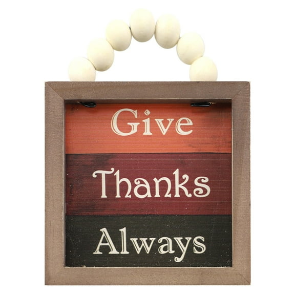 mnjin fall hanging wall door decor door decor fall door sign happy thanksgiving wooden sign for thanksgiving multicolor
