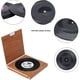 thumbnail image 3 of 12 Pieces Non-slip Vinyl Coasters, Insulating Cd Disc Coasters For Coffee Tea Beer Wine Bottle, 10.5 X 10.5 X 0.2 Cm Hy, 3 of 5
