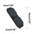 thumbnail image 3 of Ganchos para colgar soporte para lentes, visera solar, clip magnético para coche, soporte de cuero para colgar gafas de sol, clip rectangular para gafas de sol., 3 of 5