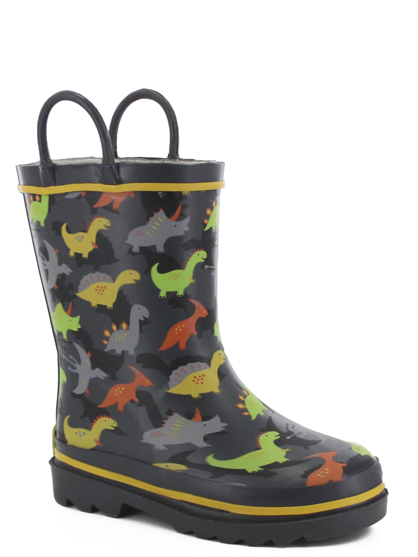 Western Chief Boys' Dino Dash Rain Boot 