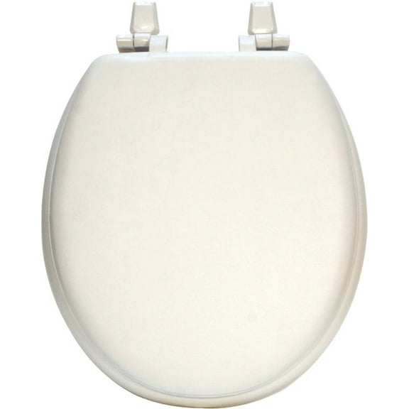 Empire Home Fashion White Wood, Standard Toilet Seat