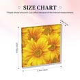 thumbnail image 4 of Wukai 3D Sunflowers Print Elegant Acrylic Gift Decorations Perfect for Weddings, Birthdays, Anniversaries, and Home Decor, 4 of 6