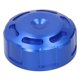 thumbnail image 1 of Rear Brake Fluid Reservoir Cap Aluminum Alloy Oil Tank Cover Fit for Yamaha MT-125 YZF-R1 YZF-R25(Blue ), 1 of 5
