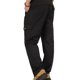thumbnail image 3 of Pantalones largos para hombre, informales, lisos, con bolsillo, para exteriores, cintura elástica, con cordón, pantalones de trabajo para hombre, 3 of 3