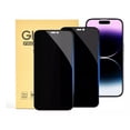 thumbnail image 1 of 2 Piezas Mica Privacidad Cristal Templado 9d Para iPhone, 1 of 8