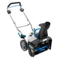 HART 40Volt 18inch BatteryPowered Brushless Snow Blower Kit, (1) 6