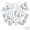 White, variant on 36 Pcs White Memorial Balloons for Release with Dove Balloon - Helium Remembrance for Heavenly Birthday, Memorial Services, Sky Release Ceremony, Forever in Hearts Messages